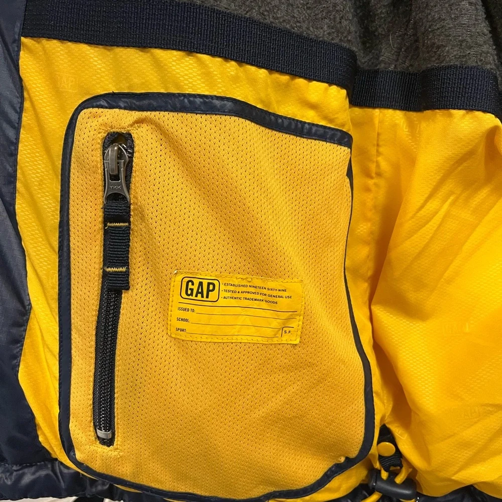 GAP Dark‎ Blue Down Filled Puffer Jacket Youth 14-16